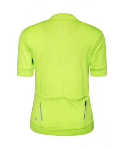 Pro IsoCool Womens Cycling Jersey Lime $16.00 Active