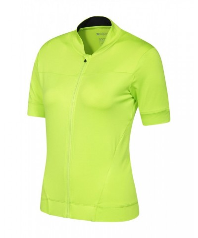 Pro IsoCool Womens Cycling Jersey Lime $16.00 Active