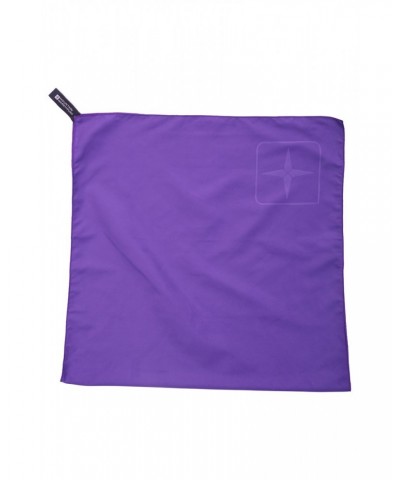 Microfibre Travel Towel - Large - 130 x 70cm Dark Purple $11.59 Travel Accessories