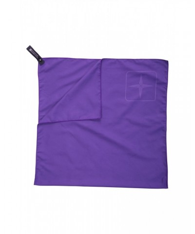 Microfibre Travel Towel - Large - 130 x 70cm Dark Purple $11.59 Travel Accessories