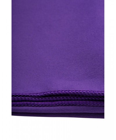 Microfibre Travel Towel - Large - 130 x 70cm Dark Purple $11.59 Travel Accessories