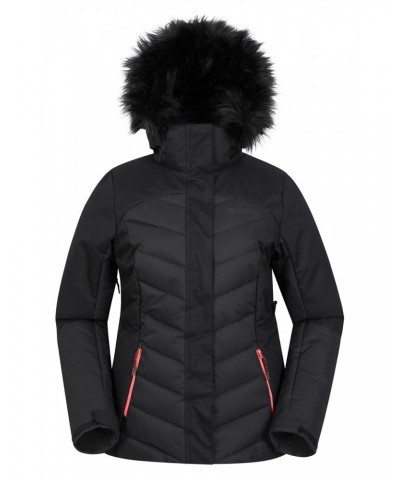 Pyrenees II Womens Insulated Ski Jacket Black $26.35 Jackets