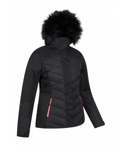 Pyrenees II Womens Insulated Ski Jacket Black $26.35 Jackets