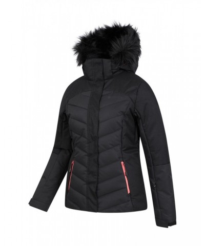 Pyrenees II Womens Insulated Ski Jacket Black $26.35 Jackets