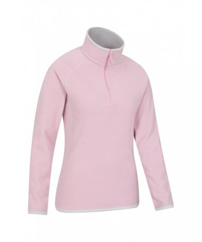 Montana Womens Half-Zip Fleece Pink $13.76 Fleece