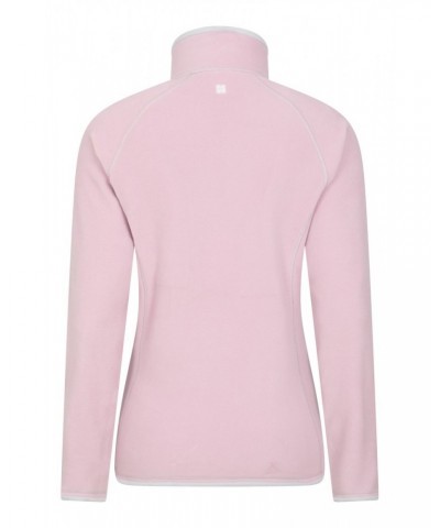 Montana Womens Half-Zip Fleece Pink $13.76 Fleece