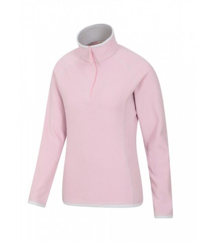 Montana Womens Half-Zip Fleece Pink $13.76 Fleece