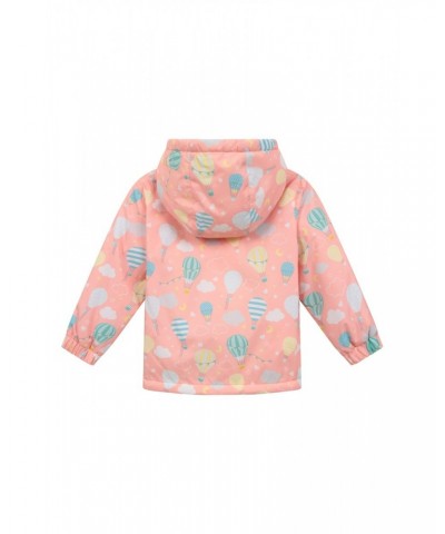 Baby Water-Resistant Cozy Jacket Coral $18.19 Babywear