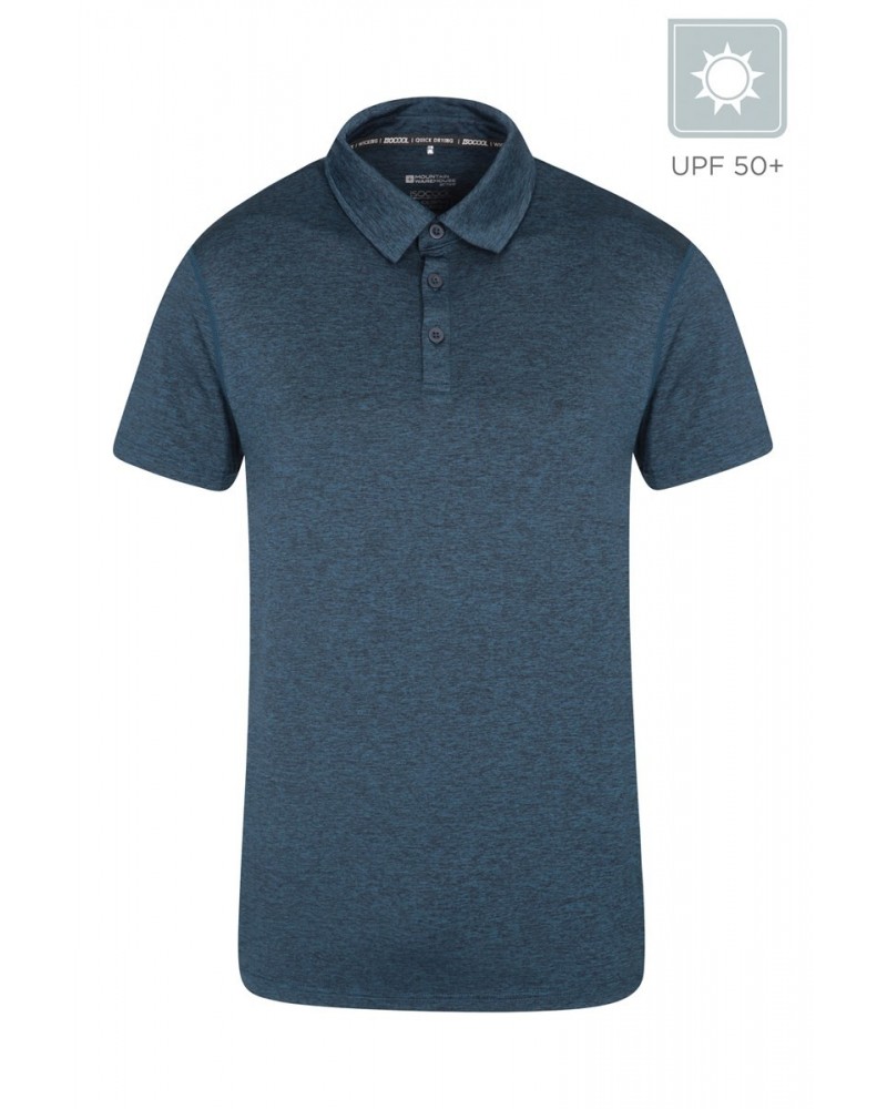 Deuce IsoCool Mens Polo Petrol $17.81 Tops