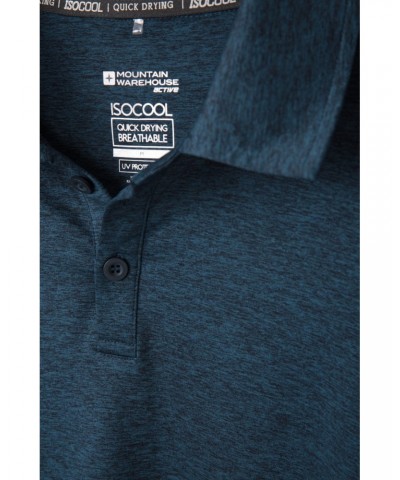 Deuce IsoCool Mens Polo Petrol $17.81 Tops