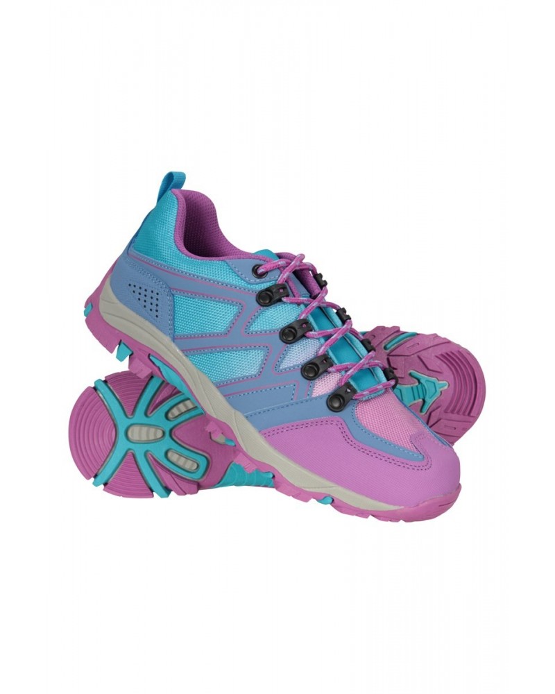 Oscar Kids Hiking Shoes Lilac $18.47 Footwear