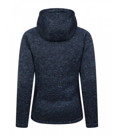 Nevis Womens Fur Lined Hoodie Navy $24.20 Tops