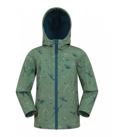 Exodus II Kids Printed Water-resistant Softshell Green $17.15 Jackets