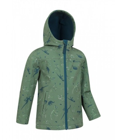 Exodus II Kids Printed Water-resistant Softshell Green $17.15 Jackets