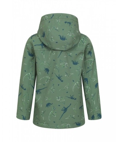 Exodus II Kids Printed Water-resistant Softshell Green $17.15 Jackets