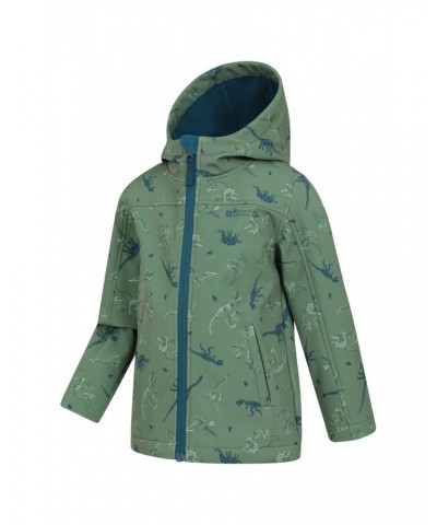 Exodus II Kids Printed Water-resistant Softshell Green $17.15 Jackets