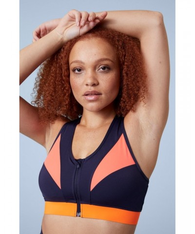 Womens Sports Bra Navy $17.40 Active