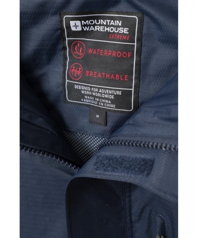 Bracken Extreme 3 in 1 Mens Waterproof Jacket Indigo $82.49 Jackets