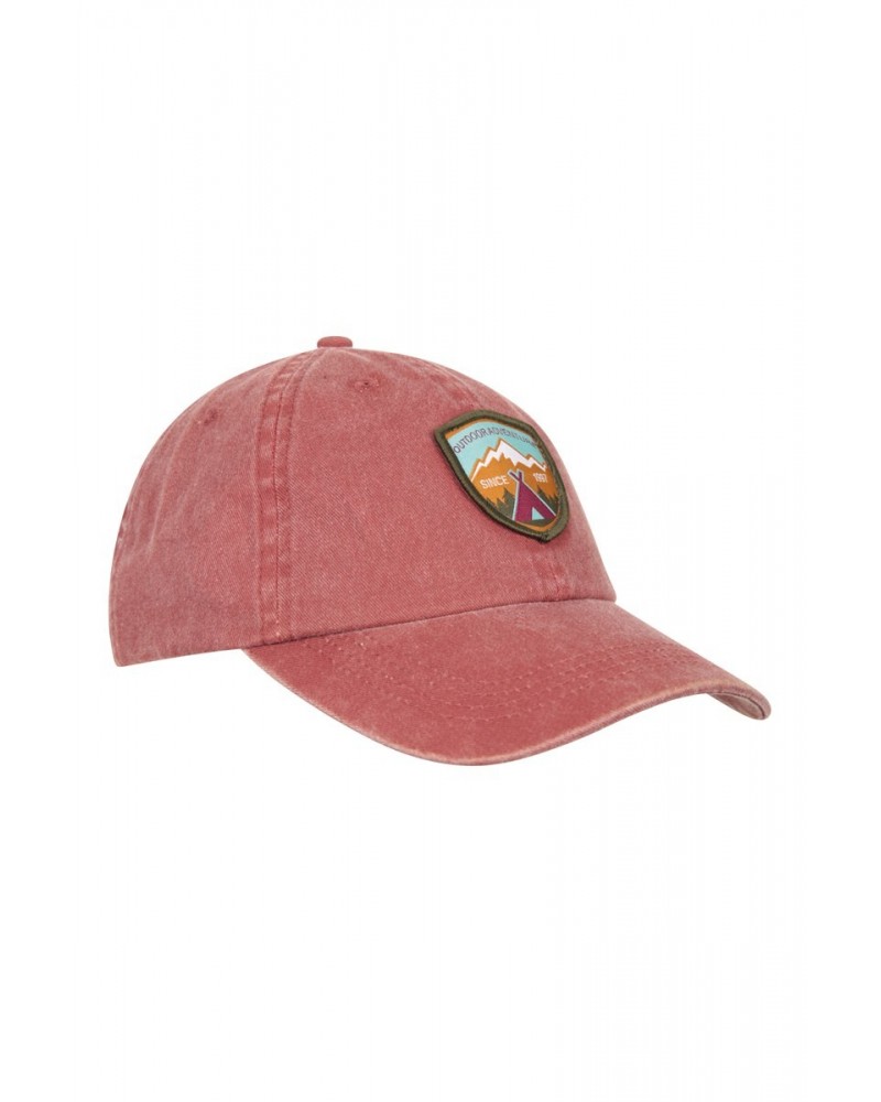 Badges Baseball Cap Burgundy $10.25 Accessories