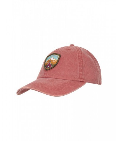 Badges Baseball Cap Burgundy $10.25 Accessories