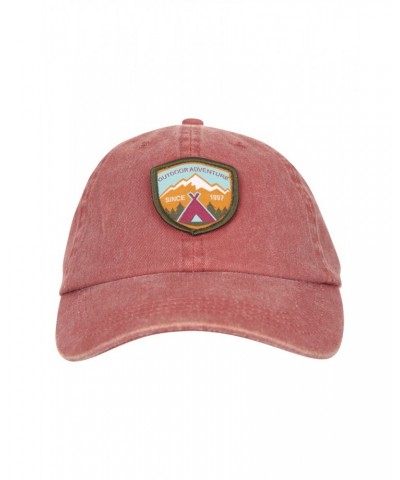 Badges Baseball Cap Burgundy $10.25 Accessories