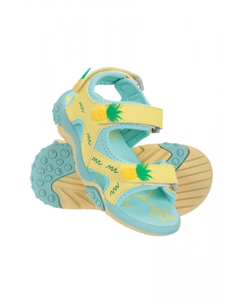 Seaside Junior Sandals Yellow $11.95 Footwear