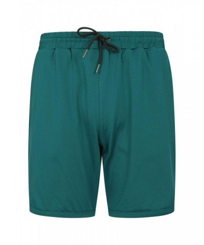 Core Mens Recycled Running Shorts Dark Teal $23.50 Active