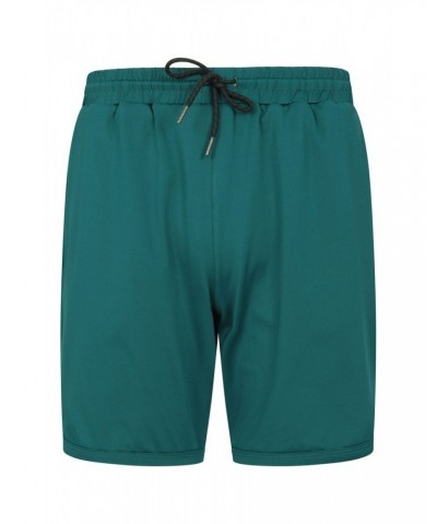 Core Mens Recycled Running Shorts Dark Teal $23.50 Active