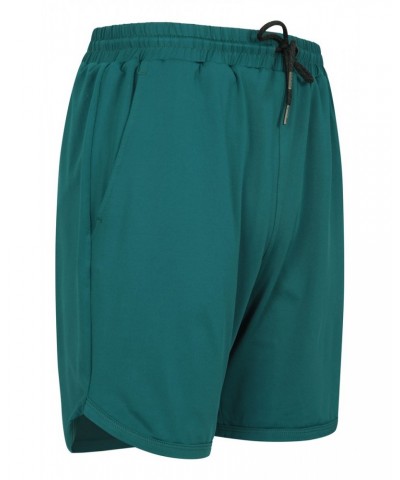 Core Mens Recycled Running Shorts Dark Teal $23.50 Active