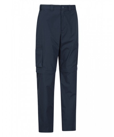 Trek Mens Zip Off Pants Dark Blue $25.64 Pants