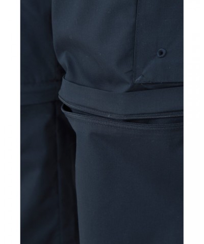 Trek Mens Zip Off Pants Dark Blue $25.64 Pants