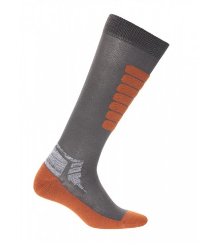 Altitude Mens Isocool Knee Length Ski Socks Burnt Orange $11.39 Accessories