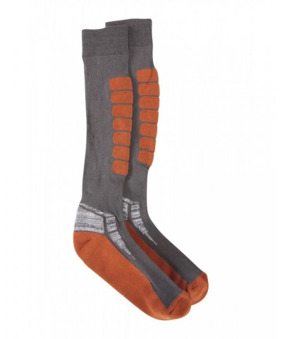 Altitude Mens Isocool Knee Length Ski Socks Burnt Orange $11.39 Accessories