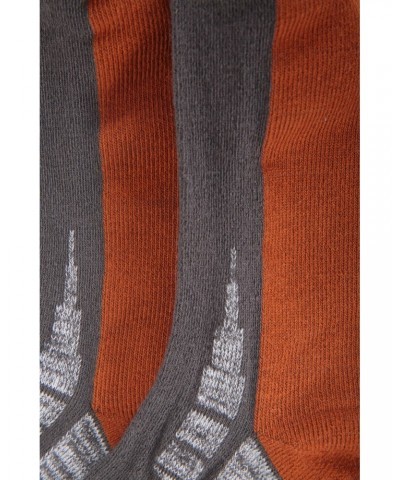 Altitude Mens Isocool Knee Length Ski Socks Burnt Orange $11.39 Accessories