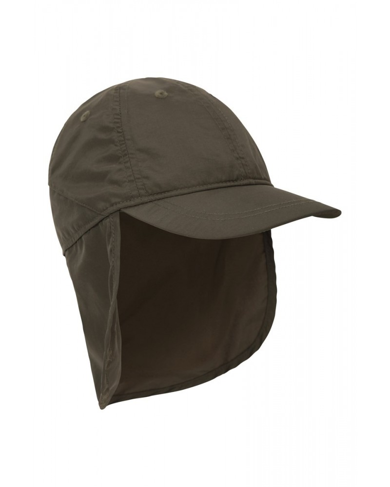 Legionnaire Kids Flap Cap Khaki $10.82 Accessories