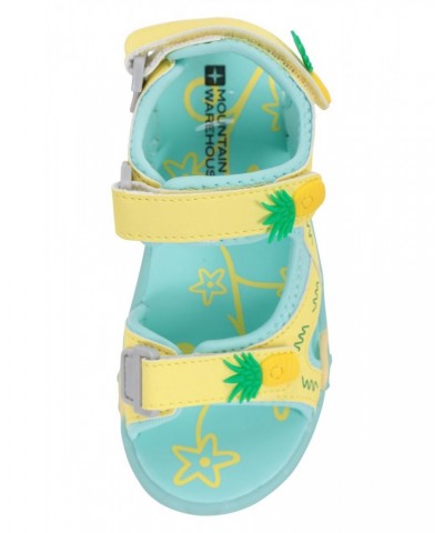 Seaside Junior Sandals Yellow $11.95 Footwear