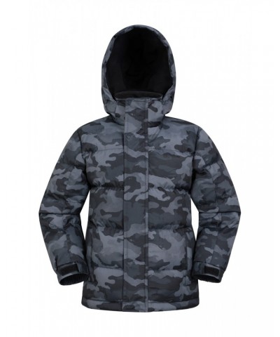 Snow II Kids Printed Water Resistant Insulated Jacket Camouflage $35.09 Jackets