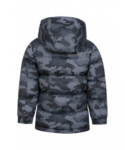 Snow II Kids Printed Water Resistant Insulated Jacket Camouflage $35.09 Jackets