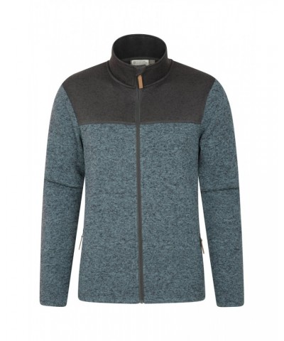 Idris II Mens Full-Zip Fleece Jacket Blue $19.37 Fleece