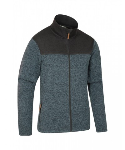 Idris II Mens Full-Zip Fleece Jacket Blue $19.37 Fleece