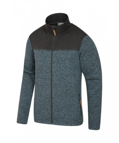 Idris II Mens Full-Zip Fleece Jacket Blue $19.37 Fleece