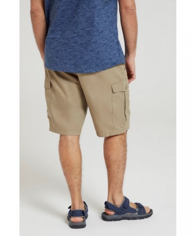 Lakeside Mens Cargo Shorts Beige $19.60 Pants