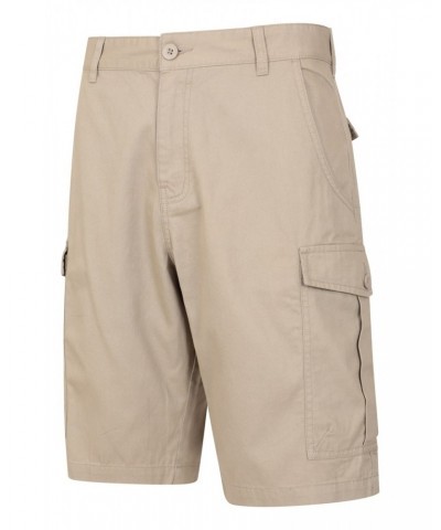 Lakeside Mens Cargo Shorts Beige $19.60 Pants