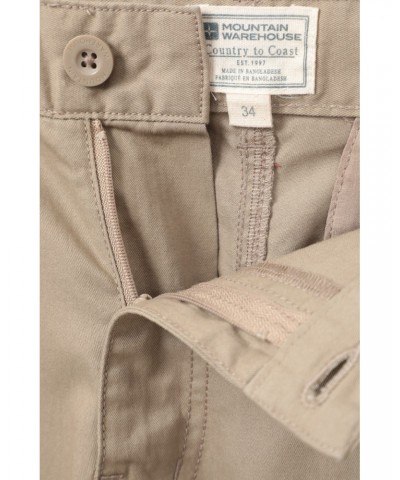 Lakeside Mens Cargo Shorts Beige $19.60 Pants