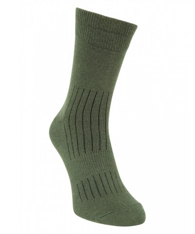 Mens Merino Mid-Calf Socks Green $11.19 Accessories