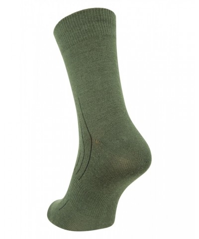 Mens Merino Mid-Calf Socks Green $11.19 Accessories