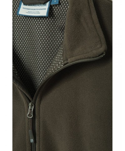 Bernard Mens Windproof Fleece Khaki $30.24 Fleece