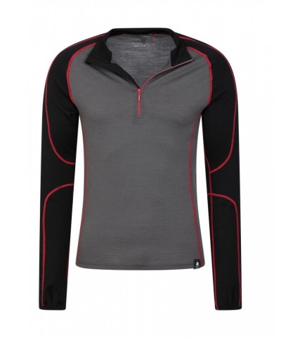 Asgard III Mens Merino Thermal Top Black $18.00 Thermals