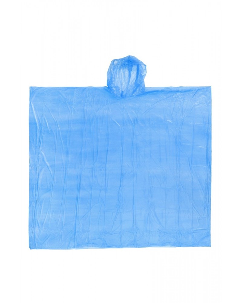 Disposable Unisex Poncho Blue $7.40 Jackets