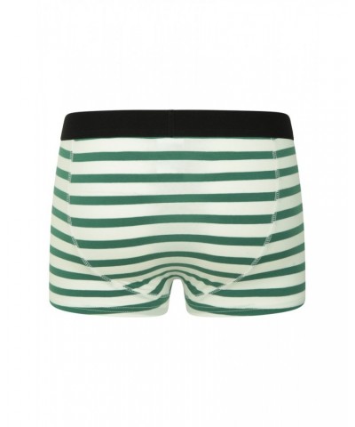 Mens Striped Boxers - Multipack Green $17.39 Loungewear